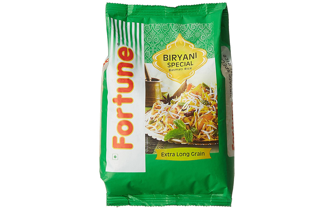 Fortune Biryani Special Basmati Rice (Extra Long Grain) Pack 1 kilogram